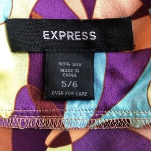 100% Silk, beautiful Spaghetti strap Express dress